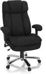 Schwerlaststuhl / B&uuml;rostuhl Builder Xxl I Stoff Schwarz Hjh Office