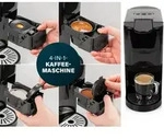 Kapselkaffeemaschine 19bar 4in1 F&uuml;r Kapseln, Pads & Kaffeepulver