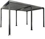 Lamellenpavillon Cannes - 400 X 303 X 223 Cm Lamellendach Pavillon Pergola Aluminium