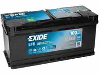 EL1000 Start-Stop efb 12V 100Ah 900A Autobatterie inkl. 7,50€ Pfand - Exide