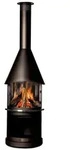 Edelstahlkamin Buschbeck Sydney Dunkelgrau Grill Bbq