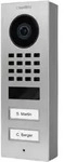 Ip-video-t&uuml;rstation D1102v Aufputz, V2a-edelstahl, Geb&uuml;rstet, 2 Tasten Decall,