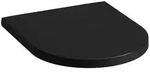 Laufen Kartell - Wc-sitz, Softclose, Schwarz Matt H8913337160001