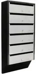 Rottner - Depot 6 Silver / Black Zyl.schloss M. 2 Schl.