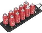 Wera Schraubendreher-einsatz-garnitur 3/8" Vde T20-45 & I- 6kt. 4-8mm