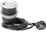 Einbausteckdosenleiste 1-fach 1,5m Mit Usb, H05vv-f3 G1,5 Mm Verl&auml;ngerungskabel -