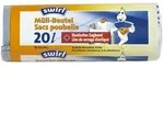 Swirl - Fixierband-m&uuml;llbeutel 20 L Rei&szlig;fest Dicht M&uuml;llt&uuml;te M&uuml;llsack Tropfsicher