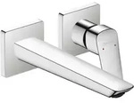 Logis - Waschtischunterputzarmatur Fine, 2-loch Installation, Ecosmart, Verchromt