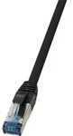 Patchkabel Pur Cat.6a S/ftp Schwarz 50m - Logilink
