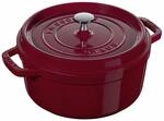 Staub Cocotte Bordeaux 24 Cm Aus Gusseisen
