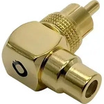 Oehlbach - Sound-ad 90 Cinchwinkeladapter [1x Cinch-stecker - 1x Cinch-buchse]