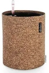 Lechuza Pflanztopf Trendcover 23 Cm Kunstleder Kork Natur Dunkel
