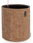 Lechuza Pflanztopf Trendcover 32 Cm Kunstleder Kork Natur Dunkel Blumentopf