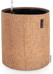 Lechuza Pflanztopf Trendcover 32 Cm Kunstleder Kork Natur Hell