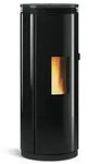 Schwarzer 8kw Holzpelletofen - Nordica Extraflame - Pamelacrystal