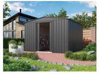 Gerätehaus Gartenmanager Dream 1010 anthrazit 9,52 m² ohne Schleppdach - Globel