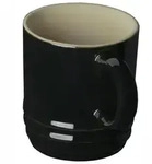 Le Creuset Becher Klein 100 Ml Schwarz Gl&auml;nzend