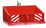 Dema - Heckcontainer 120x90 Kippmulde Heckmulde Kipper Transportbeh&auml;lter Kat1