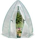 Westmann - Foliengew&auml;chshaus Winterzelt 'olive', Wei&szlig;, 160 X 160 X 183 Cm (l X B X