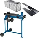 Scheppach - Holzspalter Hl760ls 7t Max. 520 Mm Untergestell + Transportr&auml;der