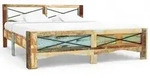 Massivholzbett Altholz 160x200 Cm Vidaxl