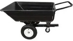 Dema - Pvc Xxl Schubkarre 220l 2 Rad Schubkarren Bauschubkarre Gartenschubkarre