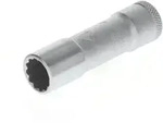 Steckschl&uuml;sseleinsatz D 30 L 3/8 &prime;&prime; 12-kant Schl&uuml;sselweite 12 Mm L&auml;nge 63,5 Mm
