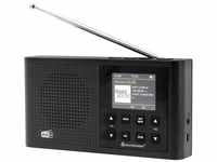 DAB165SW Taschenradio dab+, ukw wiederaufladbar Schwarz - Soundmaster