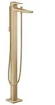 Metropol - Badewanne Einhebelmischer, Bodenmontage, Bronze Geb&uuml;rstet 32532140 -
