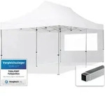 House Of Tents - 3x6 M Faltpavillon, Economy Alu 32mm, Seitenteile Mit