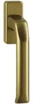 Hoppe London Fenstergriff 013/u34-f4 Aluminium Bronze-32 Mm