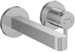 Finoris - Waschtisch Einhebelmischer-unterputz, 2-loch Installation, Ecosmart,