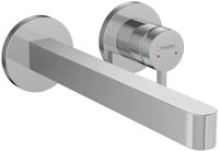 Finoris - Waschtisch Einhebelmischer-unterputz, 2-loch Installation, Ecosmart,