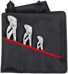 Knipex - Zangenschl&uuml;ssel-set 1 X 86 03 125, 1 X 86 03 180, 1 X 86 03 250 330 Mm