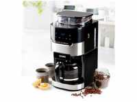 Domo - Kaffeevollautomat mit Mahlwerk für 12 Tassen Bohnen & Filterkaffee