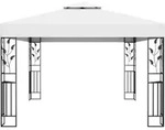 Pavillon Mit Doppeldach 3x4 M Wei&szlig; Vidaxl