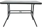 Glas Gartentisch Esstisch 110x55