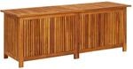 Garten-aufbewahrungsbox 150x50x58 Cm Massivholz Akazie - Vidaxl