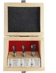 T-nutfr&auml;ser-set 3-teilig M5 M6 Und M8 Schrauben, 8 Mm Schaft, F&uuml;r Oberfr&auml;sen, T