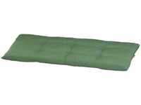 Tessin Bankauflage 110 cm Dessin Uni grün, 60% Baumwolle/40% Polyester
