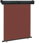 Balkon-seitenmarkise 145x250 Cm Braun Vidaxl