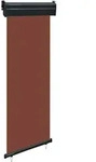 Balkon-seitenmarkise 65x250 Cm Braun Vidaxl