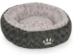 Nobby Hundebett & Katzenbett Donut Seoli &Oslash; 60 Cm Dunkelgrau-hellgrau Hundebetten