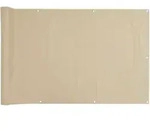 Vidaxl Balcony Screen Oxford Fabric 90x600 Cm Beige