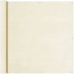 Prolenta Premium Balkon Sichtschutz Creme 120x600 Cm Hdpe