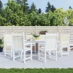 Vidaxl - Gartenstuhlauflagen F&uuml;r Niedriglehner 6 Stk. Creme 100x50x3 Cm