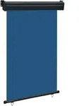 Balkon-seitenmarkise 125x250 Cm Blau Vidaxl