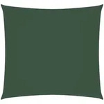 Vidaxl - Sonnensegel Oxford-gewebe Quadratisch 6x6 M Dunkelgr&uuml;n