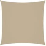 Sonnensegel Oxford-gewebe Quadratisch 6x6 M Beige Vidaxl