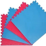 4er Set Kampfsportmatte 63x63cm - 2cm Eva Puzzlematte F&uuml;r Judo Karate Mma Sport